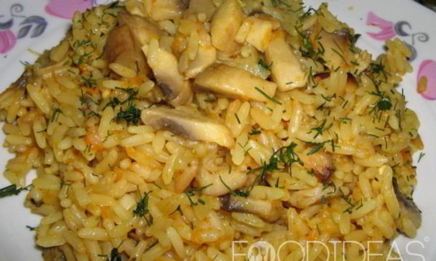 Рецепт плова с грибами