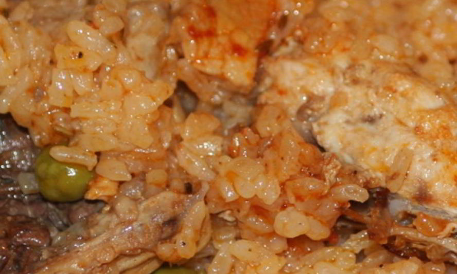 Рецепт плова с курицей и свининой