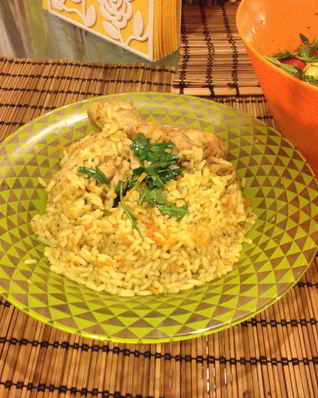 Плов с курицей по-бураковски