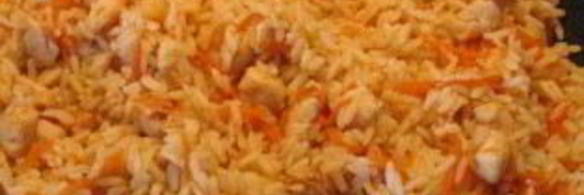 плов с курицей в кастрюле