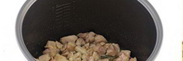 плов с курицей в мультиварке