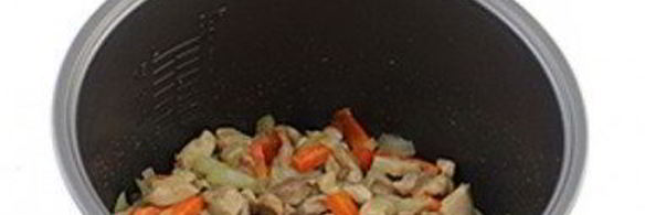 плов с курицей в мультиварке