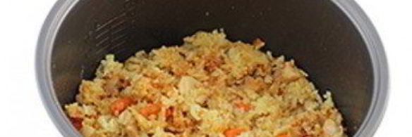 плов с курицей в мультиварке