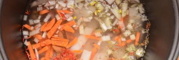 плов с морепродуктами в мультиварке