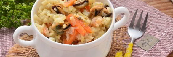 плов с морепродуктами в мультиварке