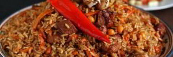 плов с нутом