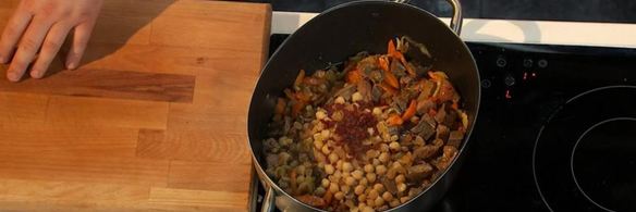 плов с телячьими потрохами