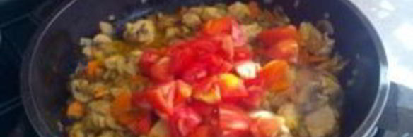 плов со свининой и грибами