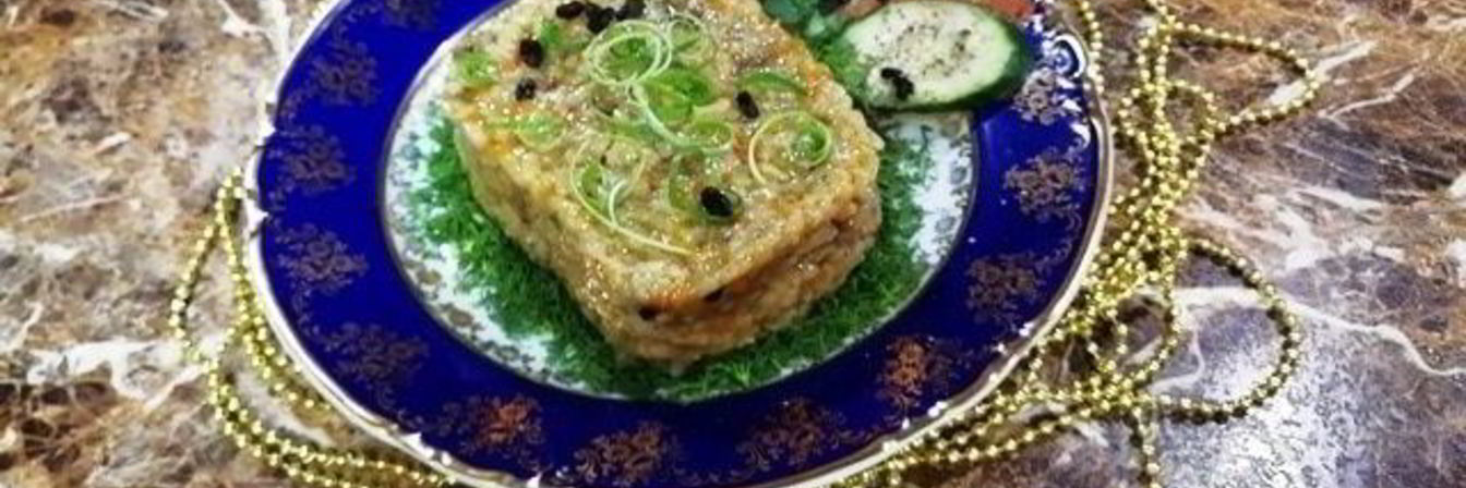 Плов со свининой в духовке