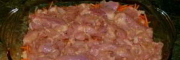 плов в духовке с курицей