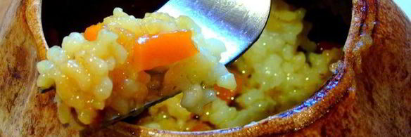 плов в горшке