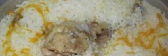 плов в пароварке с курицей