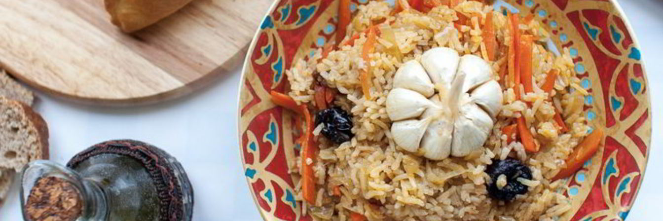 Постный плов