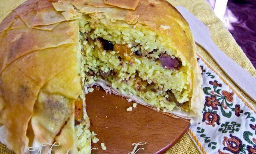 Рецепт шаха-плова