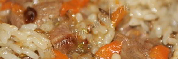 узбекский плов из баранины