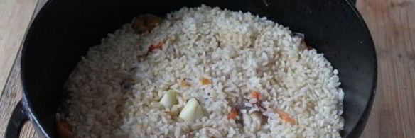 узбекский плов с курицей