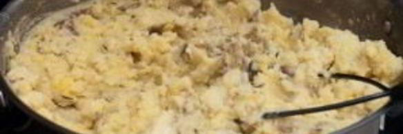 пюре из молодого картофеля