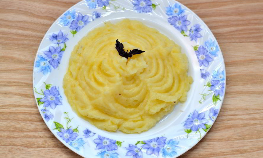 Рецепт пюре картофельного с молоком