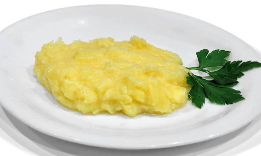 Рецепт пюре картофельного с яйцом без молока