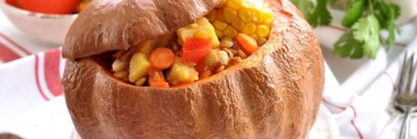 Аргентинское рагу в тыкве