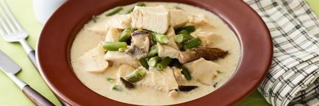 Фрикасе из курицы в мультиварке