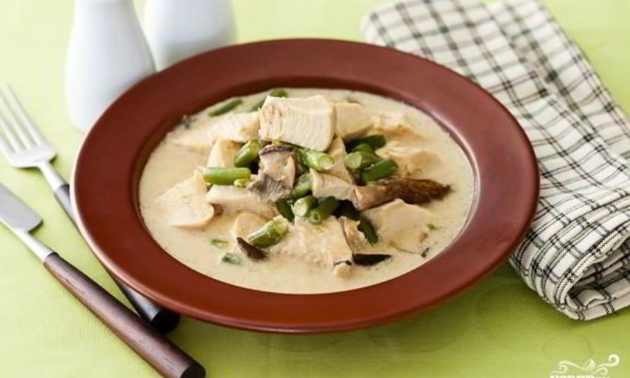 Рецепт фрикасе из курицы в мультиварке