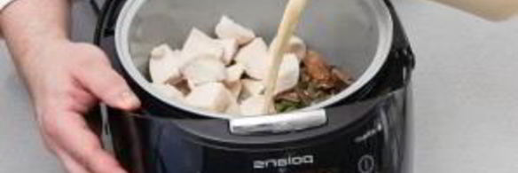 фрикасе из курицы в мультиварке