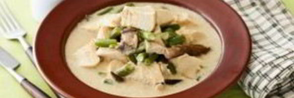 фрикасе из курицы в мультиварке