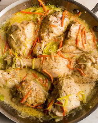 Фрикасе из курицы