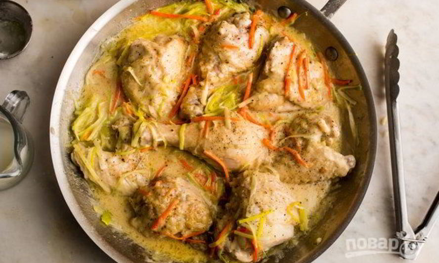 Рецепт фрикасе из курицы