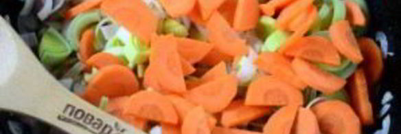 говяжье рагу в томатно-сливочном соусе