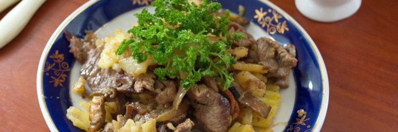 Картофельное рагу с мясом
