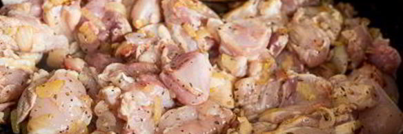 куриное рагу с фасолью