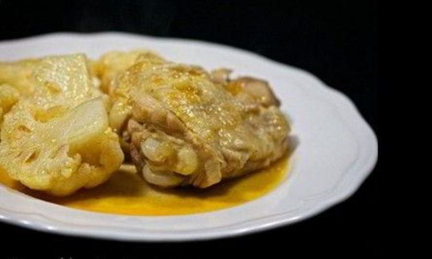 Рецепт куриного рагу с цветной капустой и помидорами