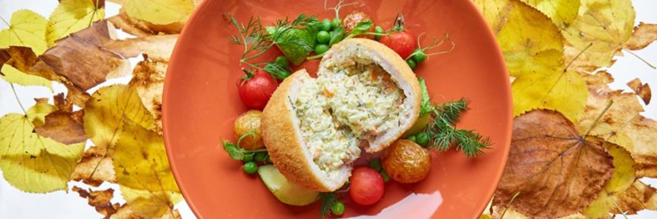 Куриное рагу в сметанном соусе