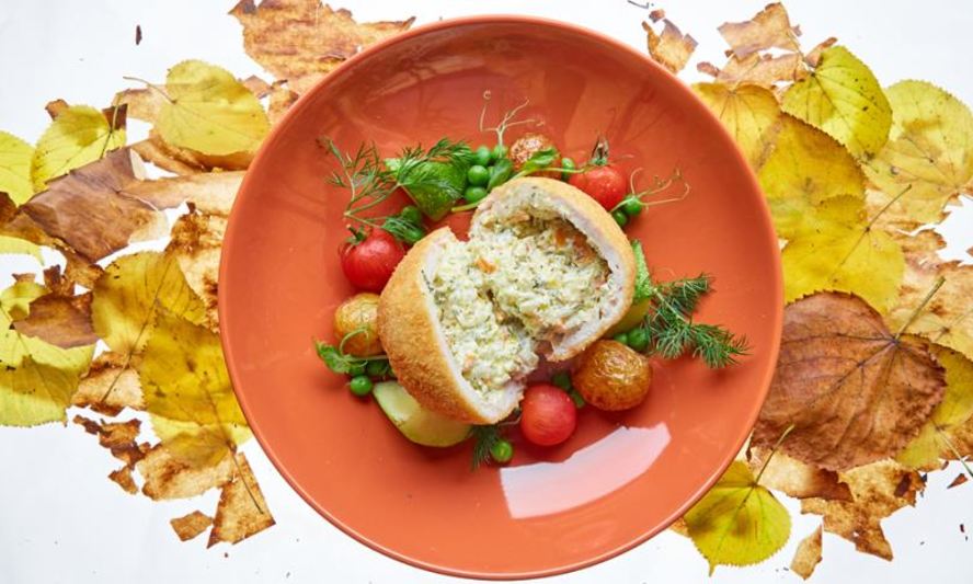 Рецепт куриного рагу в сметанном соусе