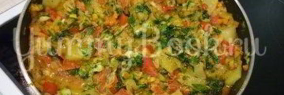 летнее рагу из вкусных овощей