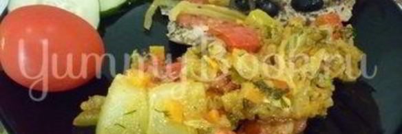 летнее рагу из вкусных овощей