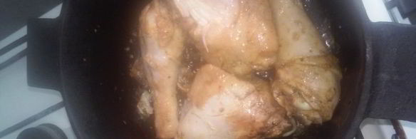 летнее рагу с курицей