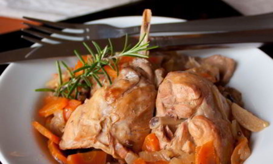 Рецепт лимонного рагу из кролика