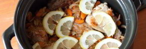 лимонное рагу из кролика