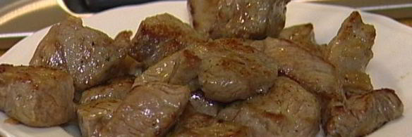 мясное рагу с чечевицей и шалотом