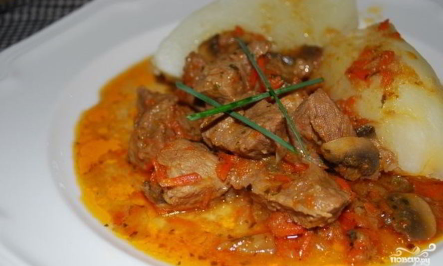 Рецепт мясного рагу
