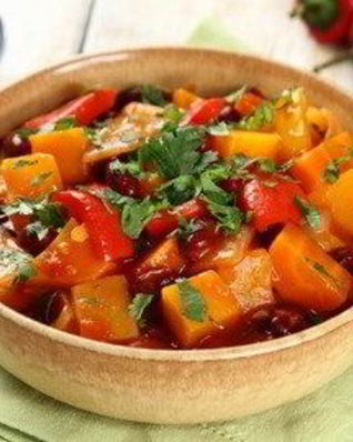 Овощное рагу по-мексикански