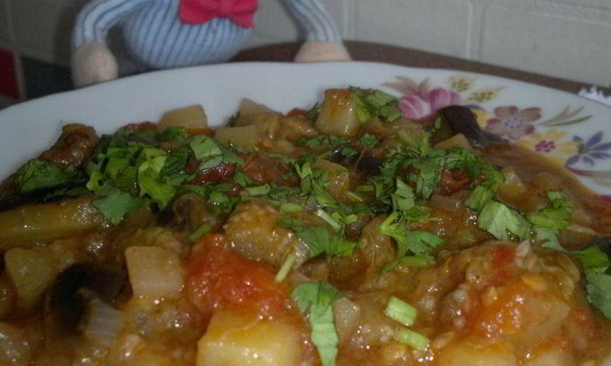 Рецепт овощного рагу прощание с летом