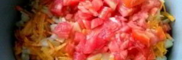 овощное рагу с баклажанами и кабачками