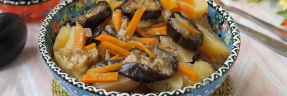 овощное рагу с баклажанами