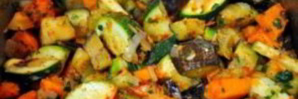 овощное рагу с баклажаном