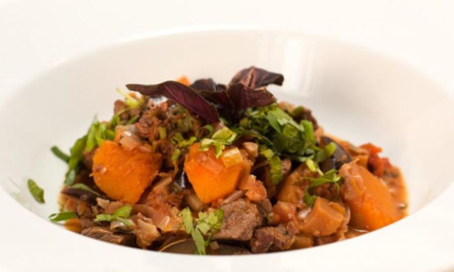 Рецепт овощного рагу с говядиной