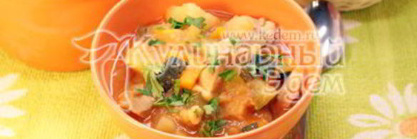 овощное рагу с кабачками цукини